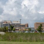 Hospital building exterior