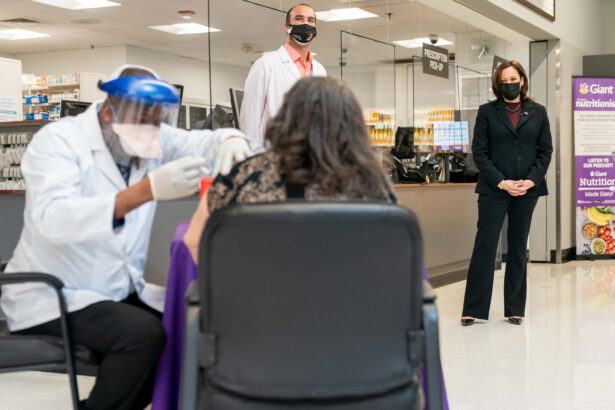 A healthcare worker preparing a measles vaccination dose